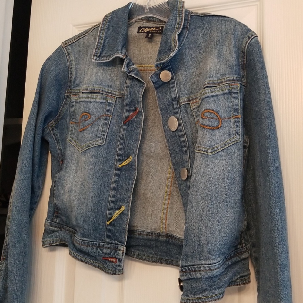 Clash Cropped Jean Jacket
